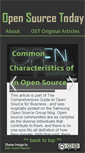 Mobile Screenshot of opensourcetoday.org